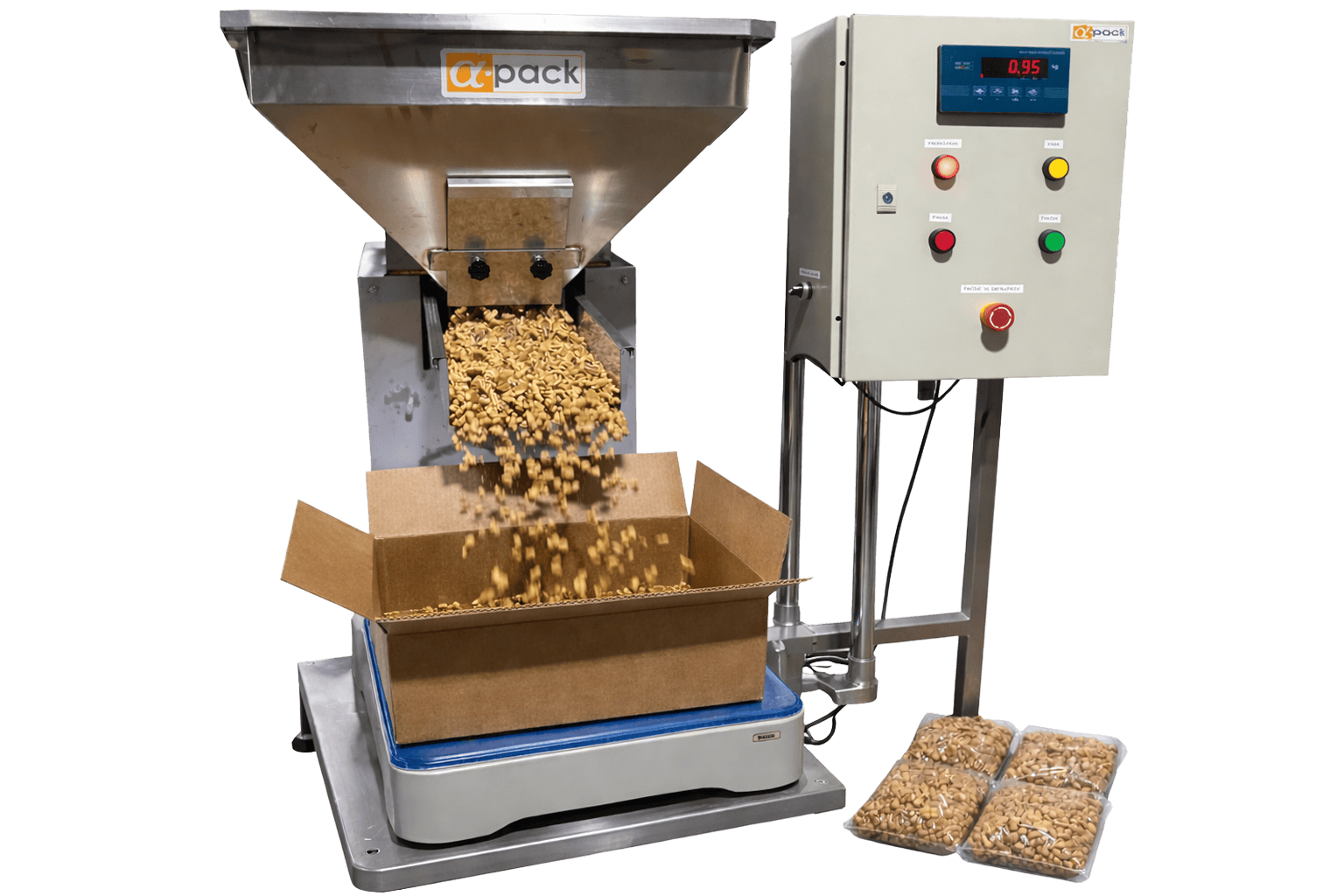 Tolva pesadora para granel